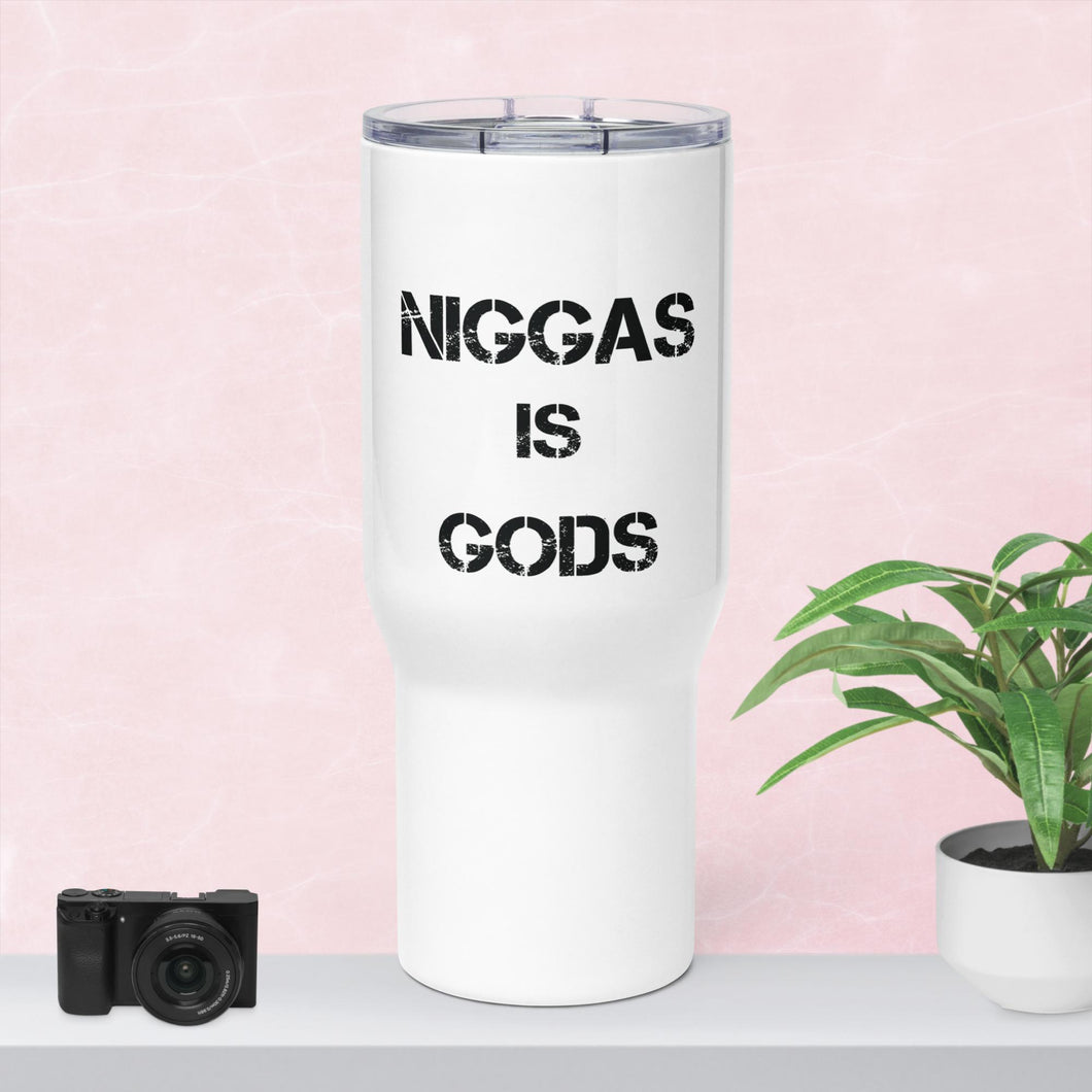 NIG Travel mug with a handle