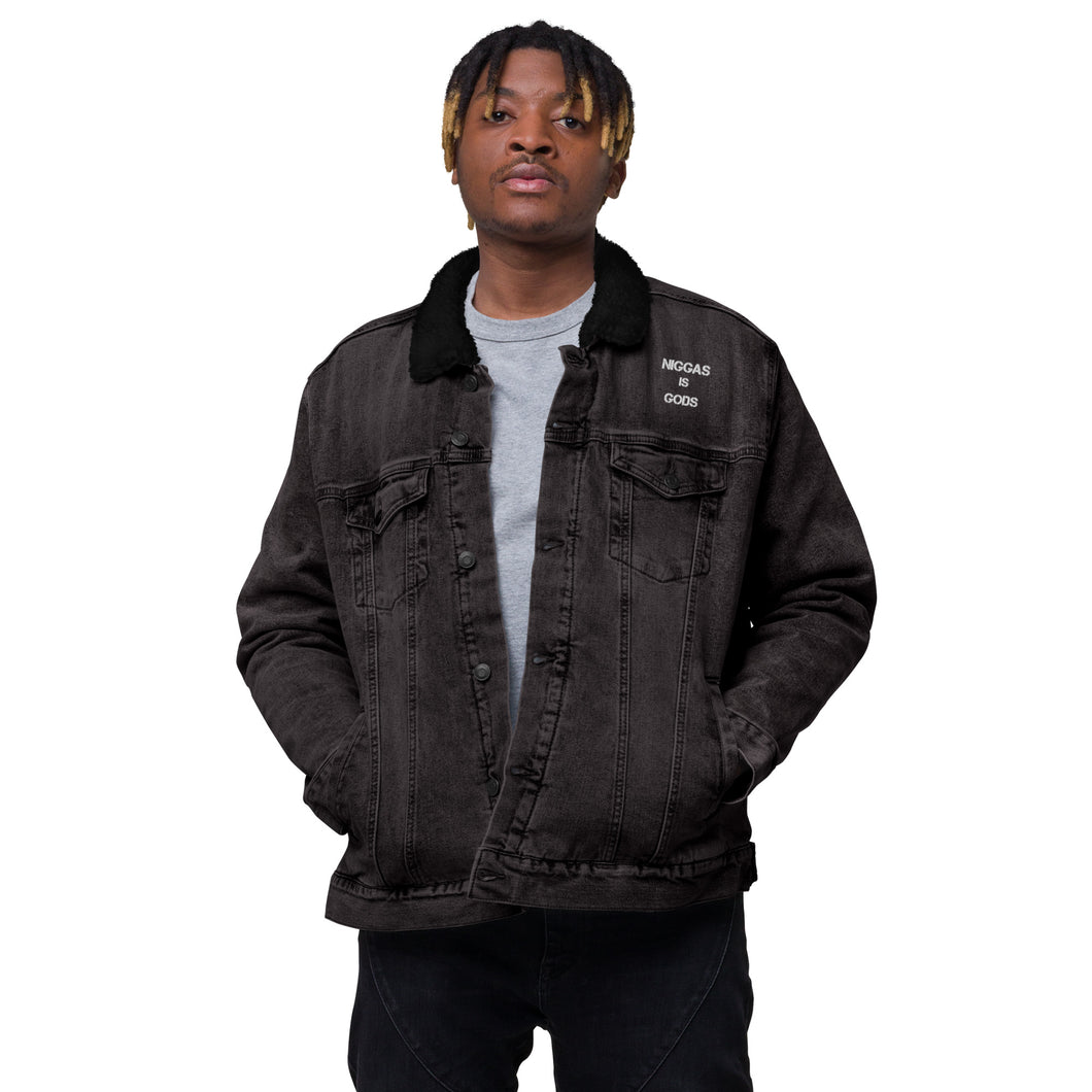 NIG denim sherpa jacket